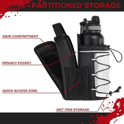 Magnetic Gym Bottle Sling Bag